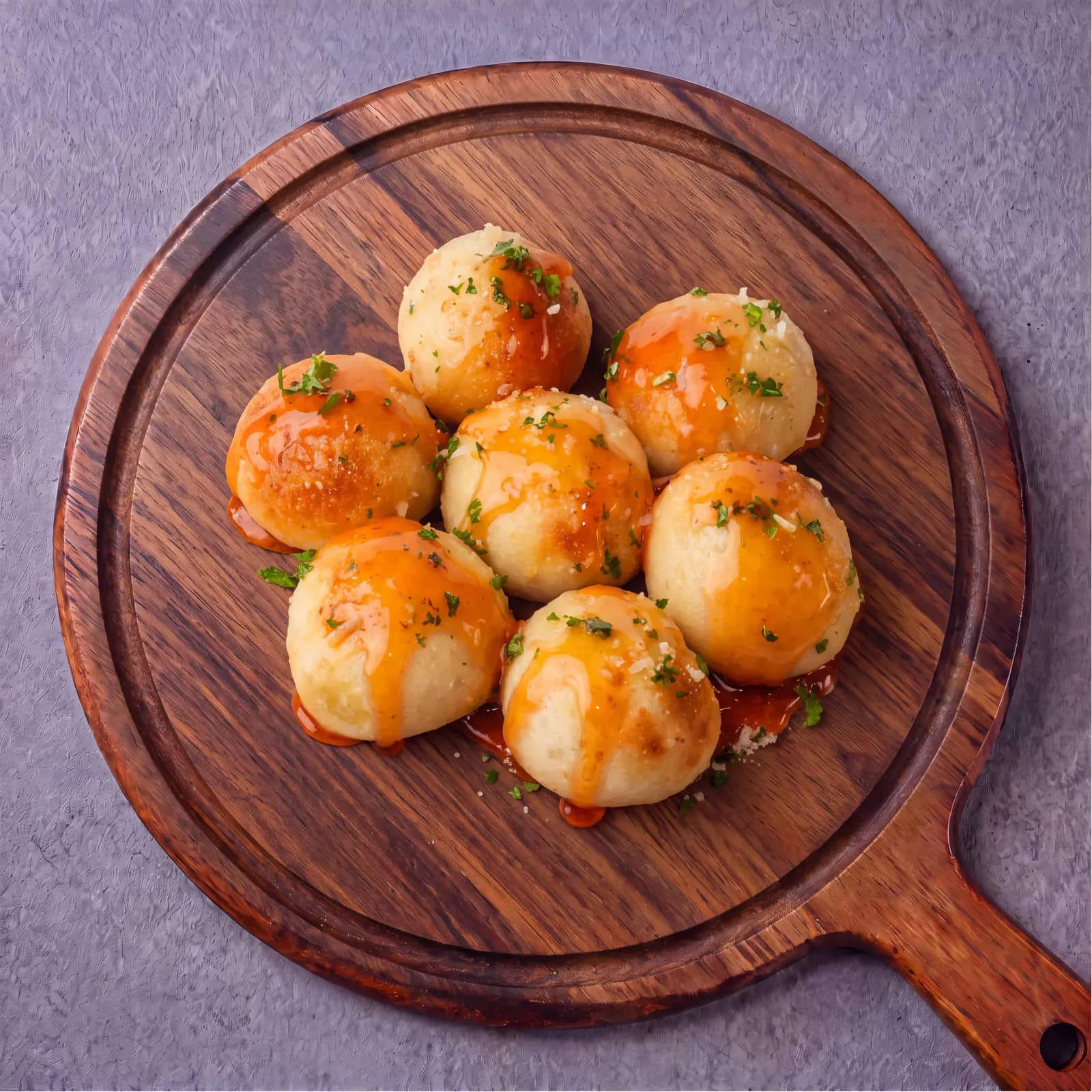 Hot Honey Dough Balls